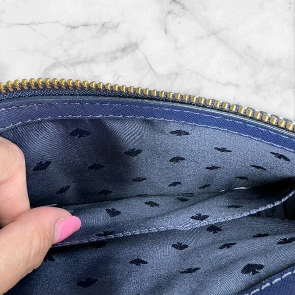 Kate Spade New York Cameron Stripe Tri Color Zip Crossbody Bag NWOT - Picture 8 of 15